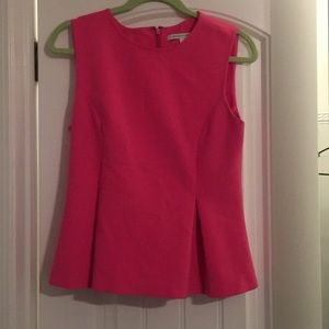 DVF peplum top